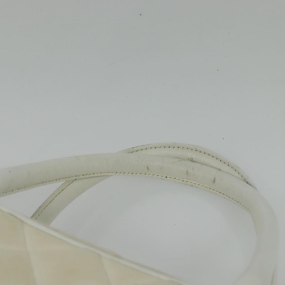 CHANEL Sports Line Boston Bag Canvas White CC Auth 115293 - Picture 8 of 16